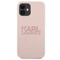 Telefona vāciņš Karl Lagerfeld KLHCP12SSTKLTLP iPhone 12 mini 5.4'' cena un informācija | Telefonu vāciņi, maciņi | 220.lv