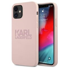 Telefona vāciņš Karl Lagerfeld KLHCP12SSTKLTLP iPhone 12 mini 5.4'' cena un informācija | Telefonu vāciņi, maciņi | 220.lv