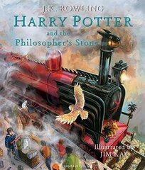 Harry Potter And The Philosopher's Stone 1: Illustrated Edition цена и информация | Романы | 220.lv