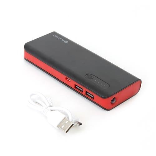 PLATINET Power bank lādētājs 8000mAh + LED Lukturis Red cena un informācija | Lādētāji-akumulatori (Power bank) | 220.lv