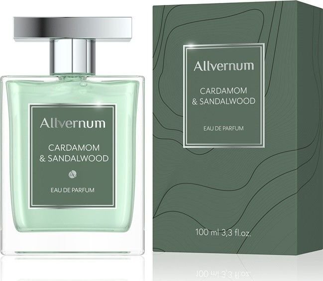 Parfimērijas ūdens Allverne Cardamom & Sandalwood EDP vīriešiem 100 ml cena un informācija | Vīriešu smaržas | 220.lv