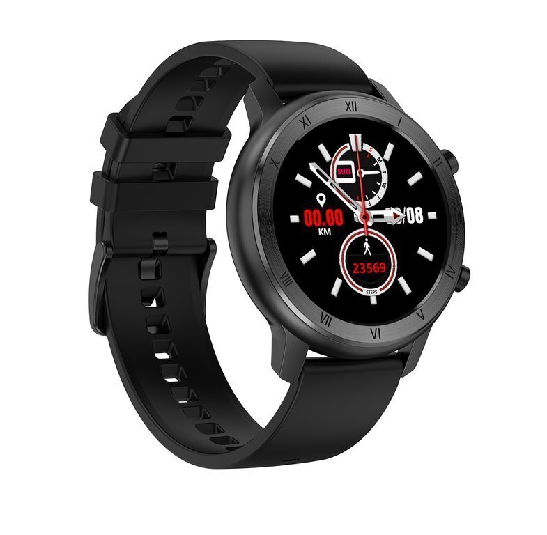 Pacific 17 Steel Black + Black cena un informācija | Viedpulksteņi (smartwatch) | 220.lv