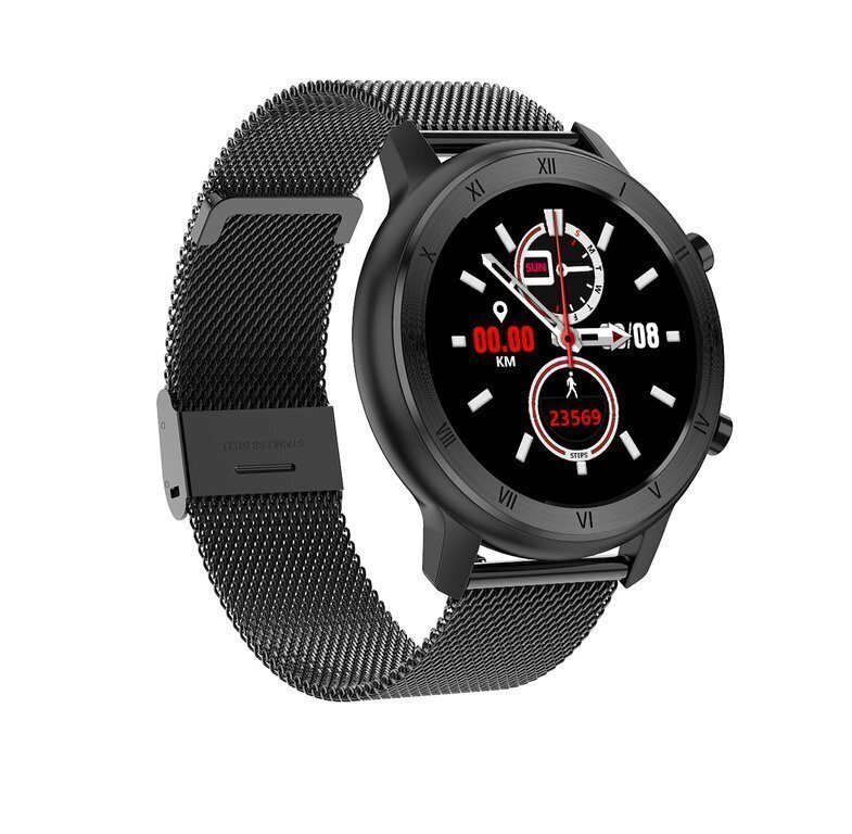 Pacific 17 Steel Black + Black cena un informācija | Viedpulksteņi (smartwatch) | 220.lv