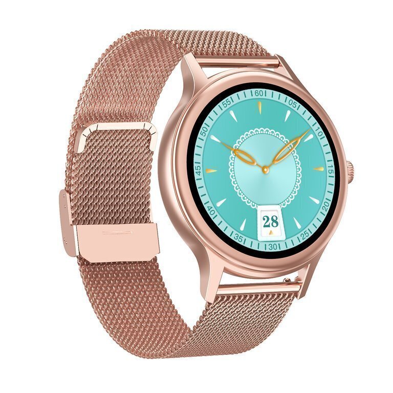 Pacific 18 Steel Rose Gold + White cena un informācija | Viedpulksteņi (smartwatch) | 220.lv