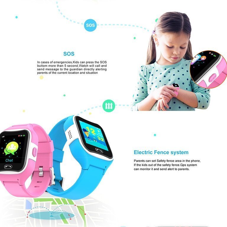 Pacific 08 Kids Blue cena un informācija | Viedpulksteņi (smartwatch) | 220.lv