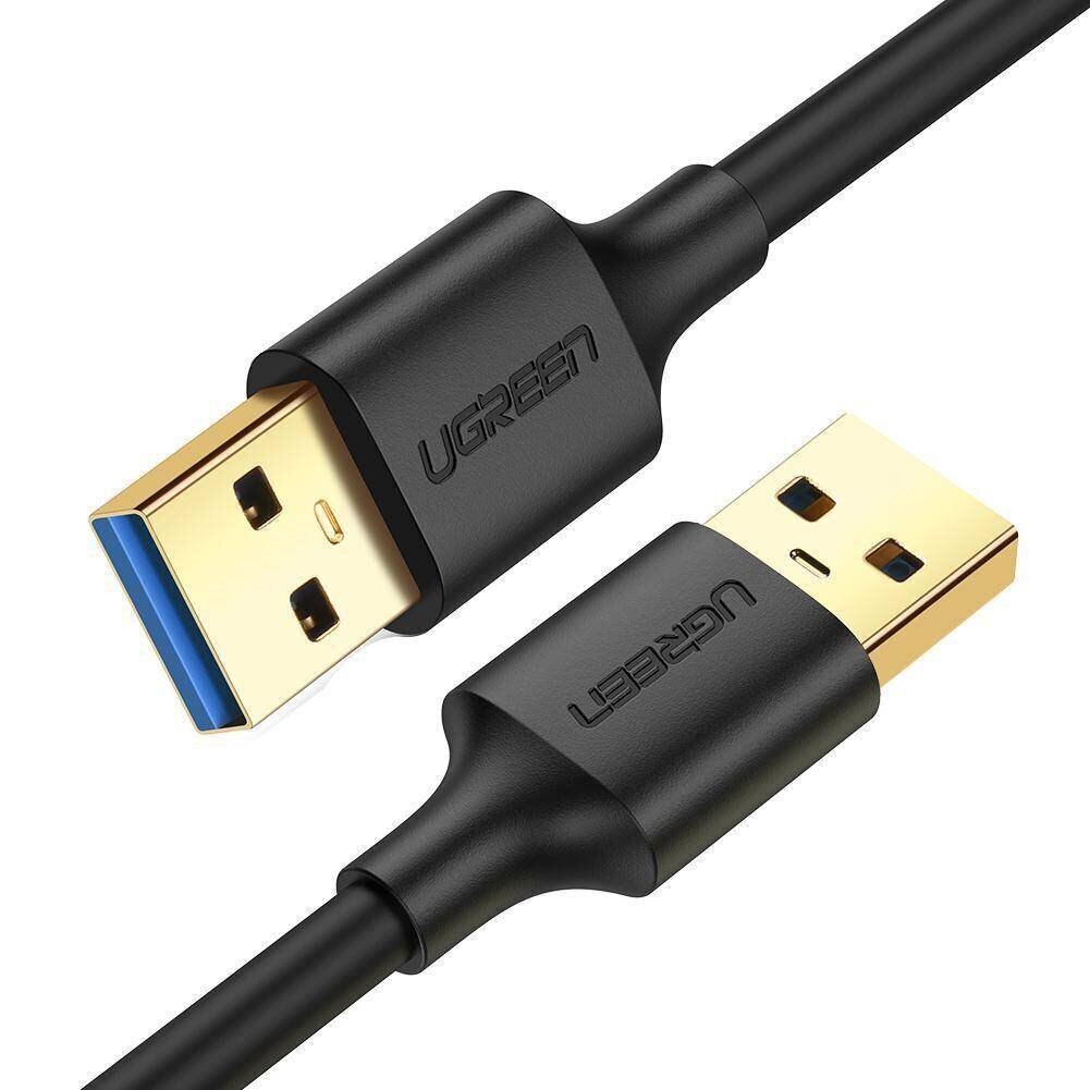UGREEN USB 3.0 A-A Cable 3m (black) цена и информация | Savienotājkabeļi | 220.lv
