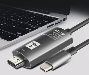 MHL USB C tipa Hdmi tālruņa kabelis, 4K straumēšana cena un informācija | Adapteri un USB centrmezgli | 220.lv