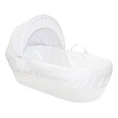 Корзина Shnuggle Moses basket, белая цена и информация | Манежи для детей | 220.lv