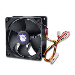 Вентилятор 120 мм Qoltec 50714 ForceFan 6000 RPM цена и информация | Компьютерные вентиляторы | 220.lv