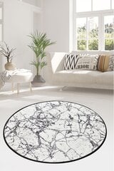 Paklājs Marble, apaļš, 140 cm cena un informācija | Paklāji | 220.lv