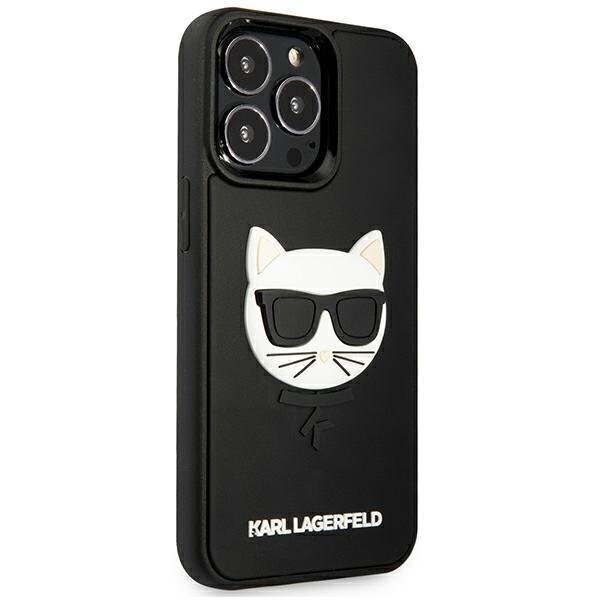 Telefona futrālis Karl Lagerfeld KLHCP13XCH3DBK 13 Pro Max 6.7'' cena un informācija | Telefonu vāciņi, maciņi | 220.lv