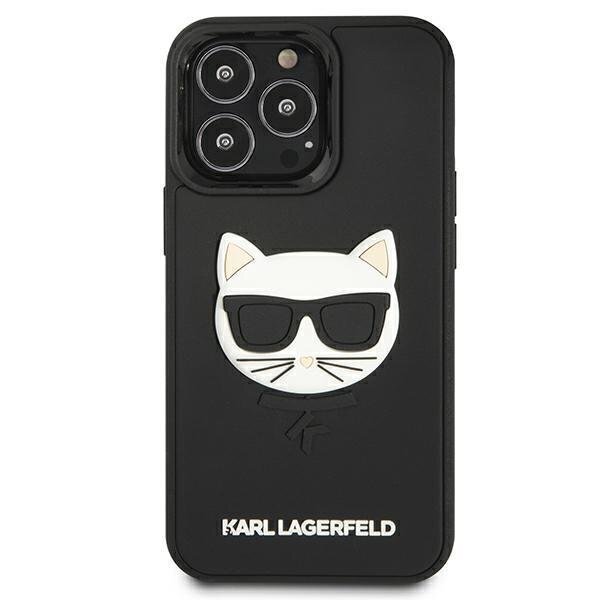 Telefona futrālis Karl Lagerfeld KLHCP13XCH3DBK 13 Pro Max 6.7'' cena un informācija | Telefonu vāciņi, maciņi | 220.lv