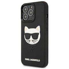 Telefona futrālis Karl Lagerfeld KLHCP13XCH3DBK 13 Pro Max 6.7'' цена и информация | Чехлы для телефонов | 220.lv