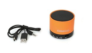 Колонка Omega Bluetooth V3.0 Alu 3in1 OG47O, оранжевая, 42645 цена и информация | Аудиоколонки | 220.lv