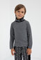 Bītlene ar kontrastējošu apkakli un apdruku zēniem Gulliver cena un informācija | Zēnu jakas, džemperi, žaketes, vestes | 220.lv
