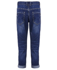 Синие узкие джинсы для мальчиков Gulliver цена и информация | Штаны для мальчиков | 220.lv