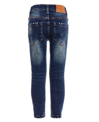Синие прямые джинсы для мальчиков Gulliver цена и информация | Штаны для мальчиков | 220.lv