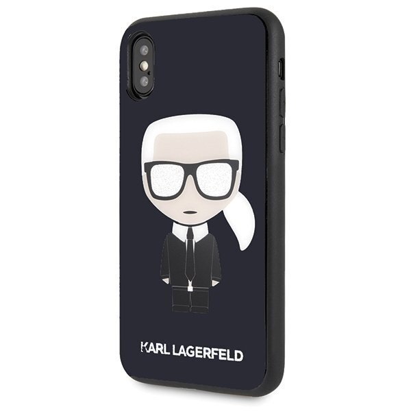 Tālruņa vāciņš Karl Lagerfeld KLHCPXDLFKBK iPhone X/Xs cena un informācija | Telefonu vāciņi, maciņi | 220.lv