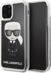 Karl Lagerfeld KLHCN65ICGBK для iPhone 11 Pro Max, черный цена и информация | Чехлы для телефонов | 220.lv