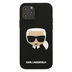 Tālruņa vāciņš Karl Lagerfeld KLHCP12LKH3DBK iPhone 12 Pro Max 6,7 " cena un informācija | Telefonu vāciņi, maciņi | 220.lv