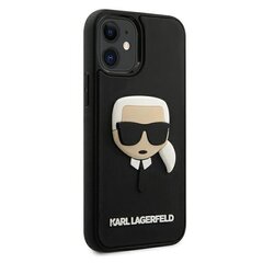 Tālruņa vāciņš Karl Lagerfeld KLHCP12SKH3DBK iPhone 12 mini 5,4 " cena un informācija | Telefonu vāciņi, maciņi | 220.lv