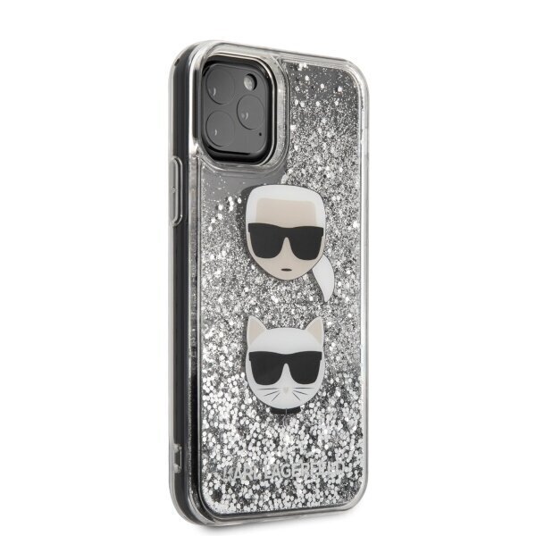 Tālruņa vāciņš Karl Lagerfeld iPhone 11 KLHCN61KCGLSL cena un informācija | Telefonu vāciņi, maciņi | 220.lv