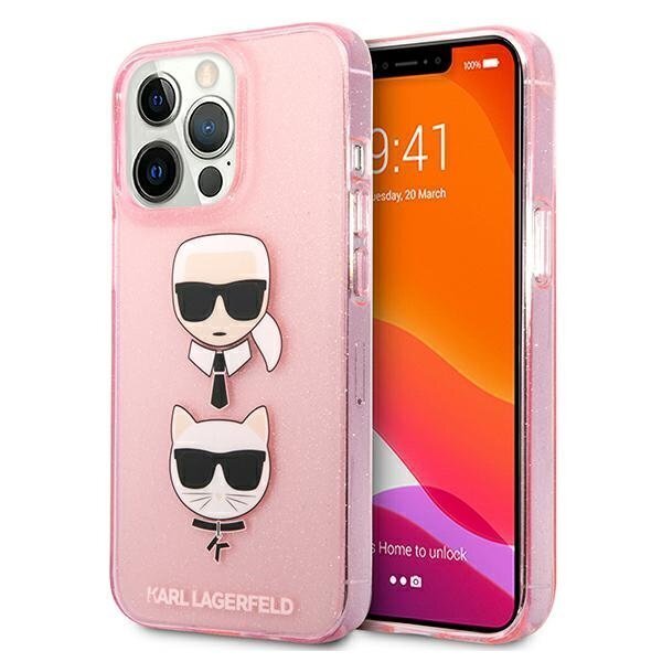 Tālruņa vāciņš Karl Lagerfeld KLHCP13LKCTUGLP iPhone 13 Pro cena un informācija | Telefonu vāciņi, maciņi | 220.lv