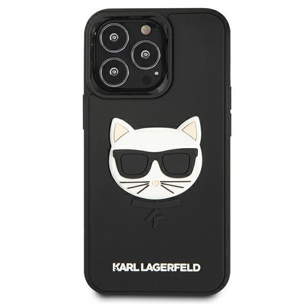 Tālruņa vāciņš Karl Lagerfeld KLHCP13LCH3DBK 13 Pro cena un informācija | Telefonu vāciņi, maciņi | 220.lv