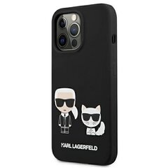 Tālruņa vāciņš Karl Lagerfeld KLHMP13LSSKCK iPhone 13 Pro cena un informācija | Telefonu vāciņi, maciņi | 220.lv