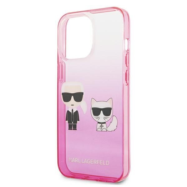 Tālruņa vāciņš Karl Lagerfeld KLHCP13LTGKCP iPhone 13 Pro cena un informācija | Telefonu vāciņi, maciņi | 220.lv