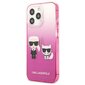 Tālruņa vāciņš Karl Lagerfeld KLHCP13LTGKCP iPhone 13 Pro cena un informācija | Telefonu vāciņi, maciņi | 220.lv