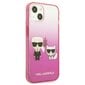 Tālruņa vāciņš Karl Lagerfeld KLHCP13STGKCP iPhone 13 mini 5,4 '' cena un informācija | Telefonu vāciņi, maciņi | 220.lv