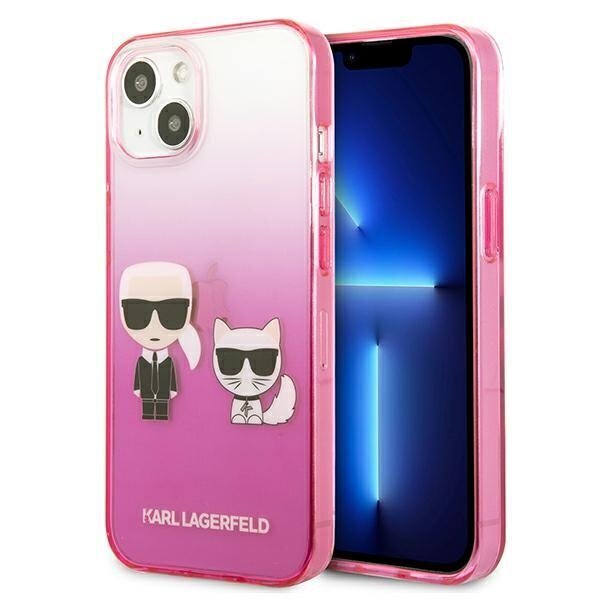 Tālruņa vāciņš Karl Lagerfeld KLHCP13STGKCP iPhone 13 mini 5,4 '' cena un informācija | Telefonu vāciņi, maciņi | 220.lv