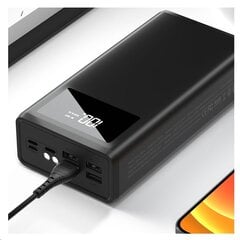 XO Design PR123 Powerbank 30000mAh Black цена и информация | Зарядные устройства Power bank | 220.lv