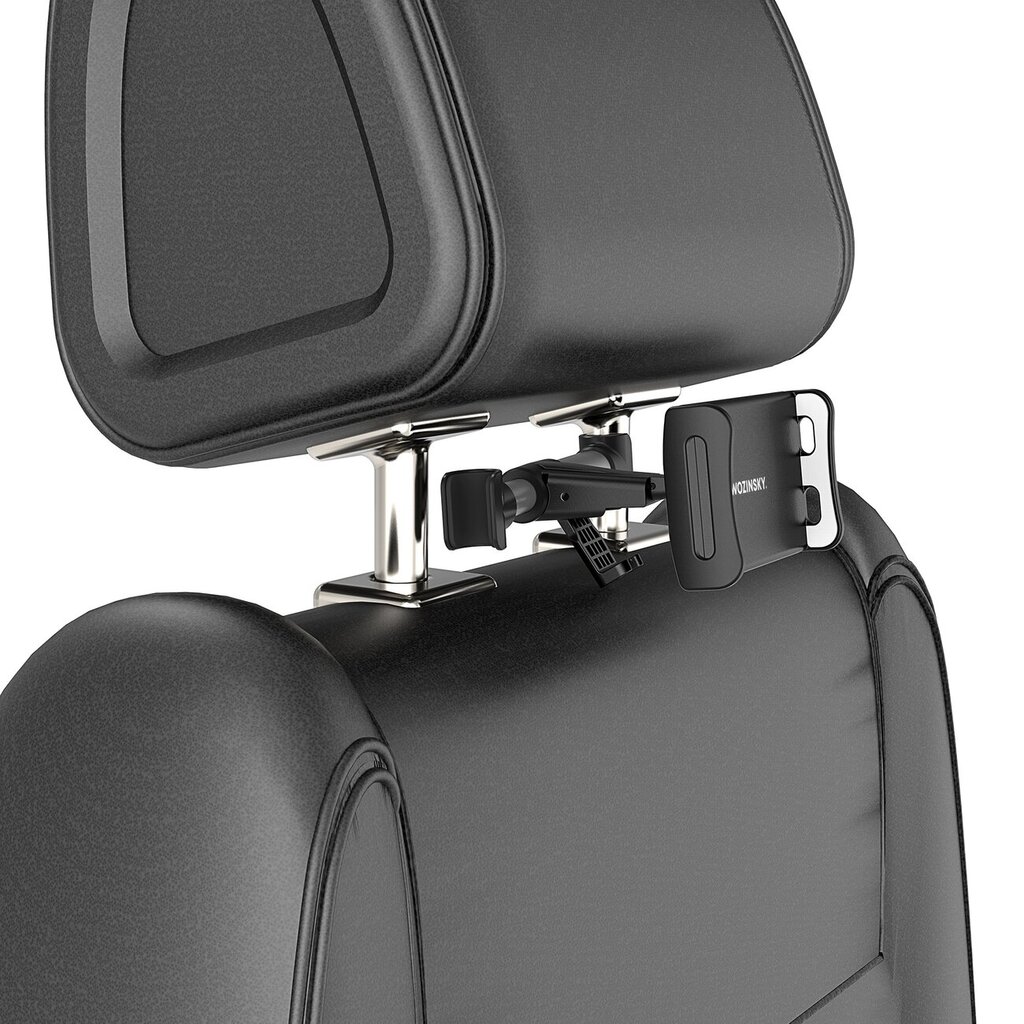 Wozinsky car headrest holder with hanger black (WTHBK2) cena un informācija | Auto turētāji | 220.lv