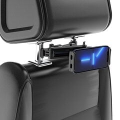 Wozinsky adjustable headrest holder for tablet or phone black (WTHBK3) cena un informācija | Auto turētāji | 220.lv