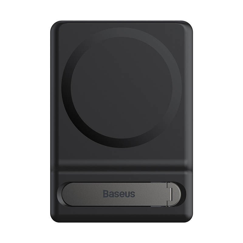Baseus Foldable Magnetic swivel stand holder for iPhone MagSafe (black) цена и информация | Auto turētāji | 220.lv