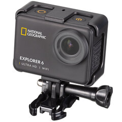 NATIONAL GEOGRAPHIC 4K Ultra-HD 60 kadri/s Wi-Fi Action Cam Explorer 6 cena un informācija | Sporta kameras | 220.lv