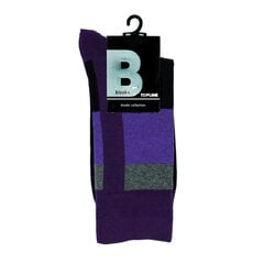 Мужские классические носки Bisoks 12325 фиолетовые цена и информация | Мужские носки | 220.lv