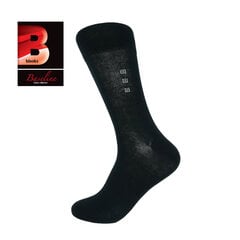Мужские классические носки Bisoks 12330 чёрные цена и информация | Мужские носки | 220.lv