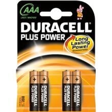 Baterijas Duracell Plus Power, 4 gab. cena un informācija | Duracell Mājai un remontam | 220.lv