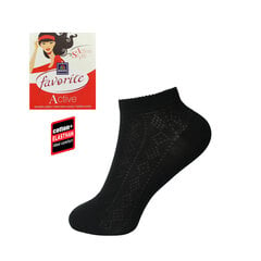 Женские короткие носки Favorite 22193 чёрные цена и информация | Женские носки | 220.lv