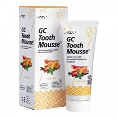 Реминерализующая зубная паста без фтора GC Tooth Mousse Recaldent, мультифрукт, 35 мл цена и информация | Зубные щетки, пасты | 220.lv
