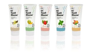 GC Tooth Mousse Recaldent remineralizējoša zobu pasta bez fluora, Vaniļa 35 ml cena un informācija | GC Smaržas, kosmētika | 220.lv