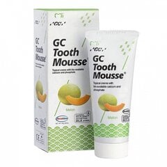 GC Tooth Mousse Recaldent remineralizējoša zobu pasta bez fluora, Melone, 35 ml cena un informācija | GC Smaržas, kosmētika | 220.lv