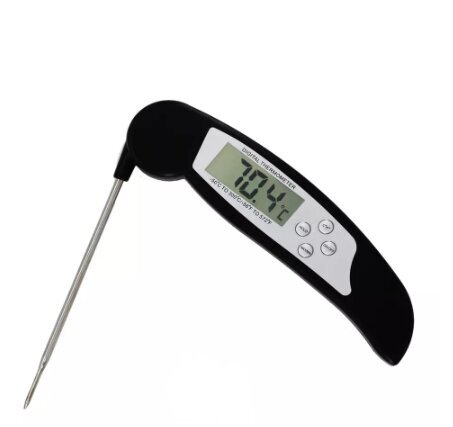 Virtuves termometrs ar salokāmu zondi cena un informācija | Grila, barbekjū piederumi un aksesuāri | 220.lv
