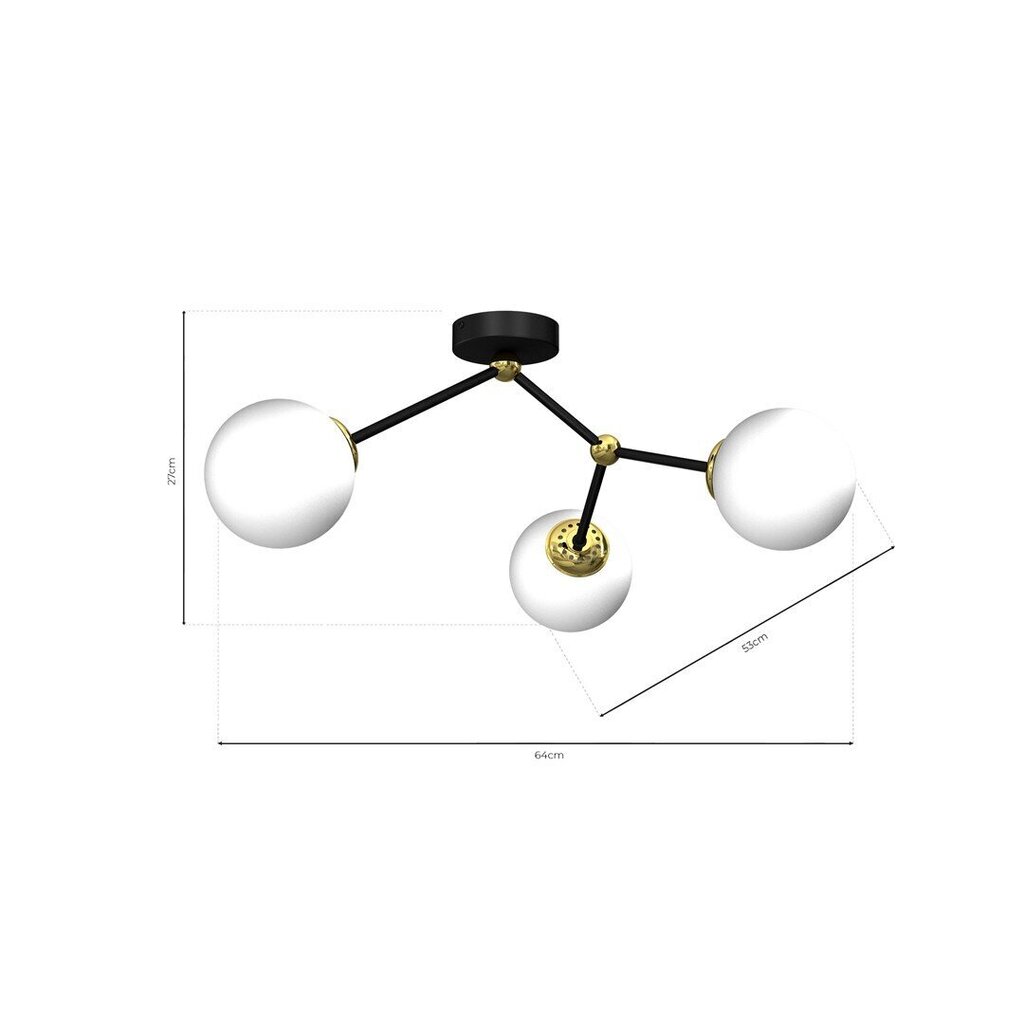 Milagro griestu lampa Joy cena un informācija | Griestu lampas | 220.lv