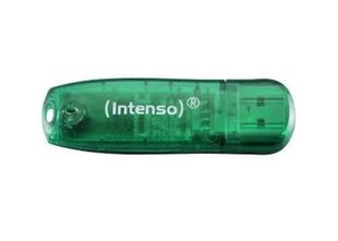 USB накопитель Intenso 3502460 8ГБ, зеленый цена и информация | Intenso Компьютерная техника | 220.lv