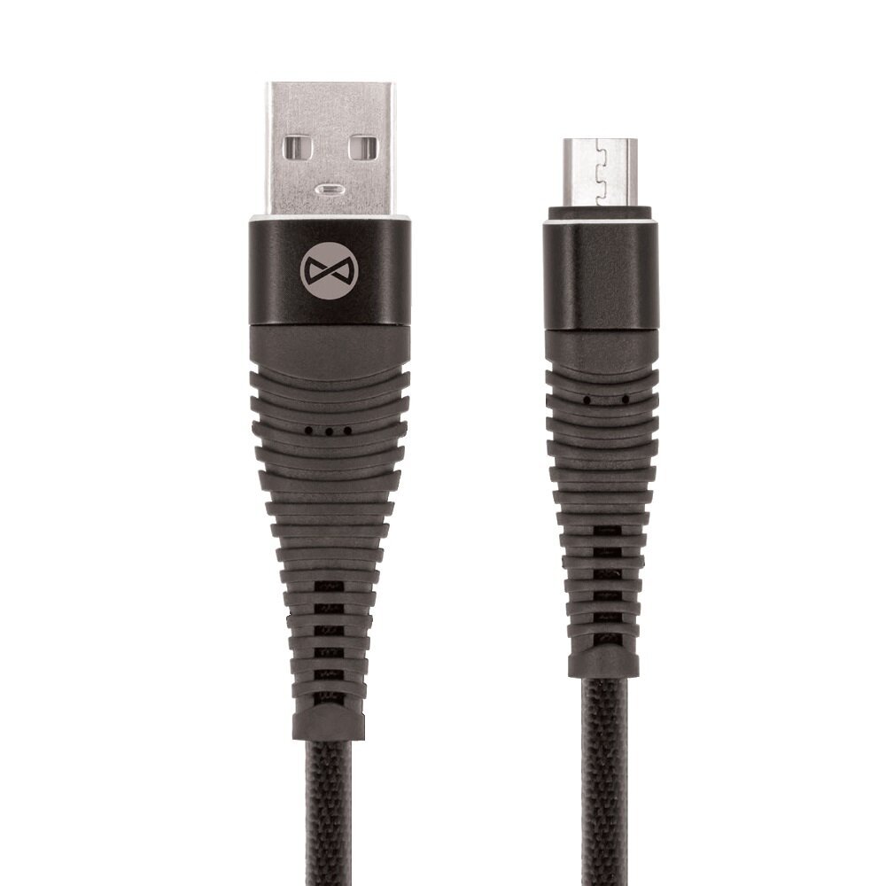 Forever, micro-USB - USB A, 1 m cena un informācija | Savienotājkabeļi | 220.lv