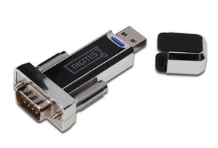 Digitus USB 1.1 RS232 (COM) (Mikroshēma: PL2303RA) цена и информация | Адаптеры и USB разветвители | 220.lv